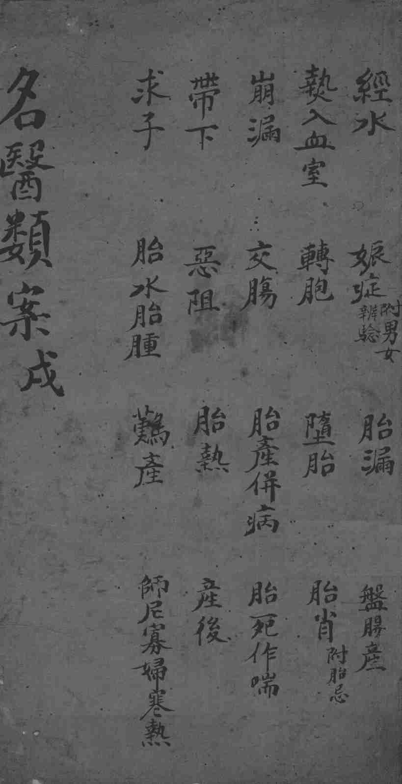名医类案  卷11